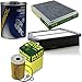 Produktbild QR-Parts Set 85478791 C 26 008 9900 CUK 24 013 HU 7001 x Original MANN-Filter Inspektionspaket SCT Motor Flush Motorspülung 11587903