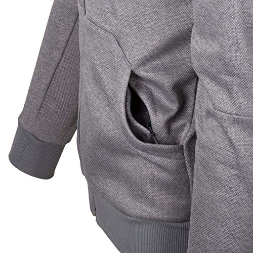 Helikon-Tex Urban Tactical Hoodie Full Zip Melange Gray Size Xxl (Eu) / Xl (Us) #TOP7