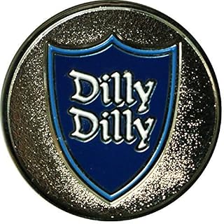 Dilly Dilly Golf Ball Marker with Matching Hat Clip