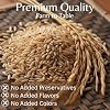 Organic Brown Jasmine Rice from Thailand - Whole Grain Vegan Natural Healthy Superfood Gluten-free - 4 LB