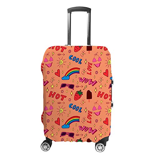 Housse de Protection pour Bagages Evitez les Valises Rayées Style Été