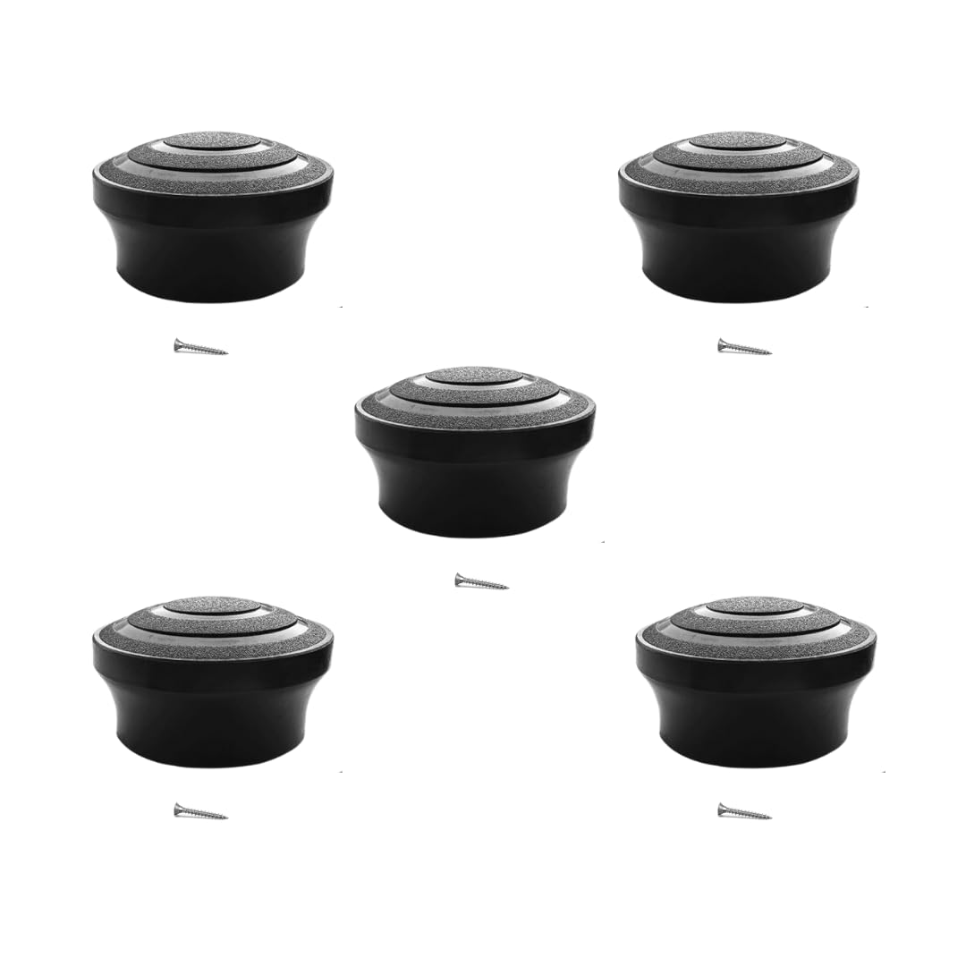 Plastic Knob for Hot Pot Lid Set of 5 | Pan Lid Replacement Knob | Holding Handle Cover for Cookware Lid | Ideal for Steel Ceramic Lid