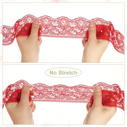 Cinta de encaje elástica de 10 yardas para envoltura de regalos 6