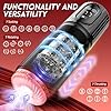 Update Model Male Masterburbatar Hands Free with 9 Thrusting 9 Sucking Heating Vibration Modes, Blowjobob Machine for Man Pocket Puzzy Male Mastusbafor Automatic Tight Viboators Sleeve Hoodies Y7423S #2