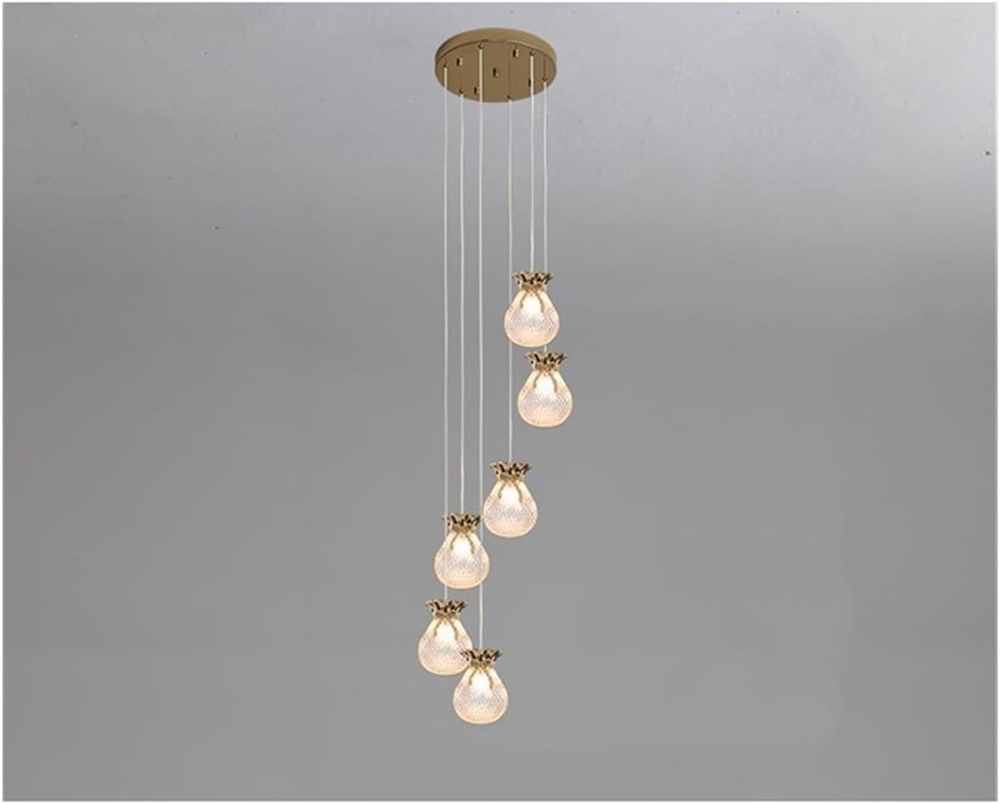 SXECAEPS Modern creative chandelier Nordic Creative Lamps Modern Fixtures Pendant Lighting Home LED for Stairs Hall, Retro