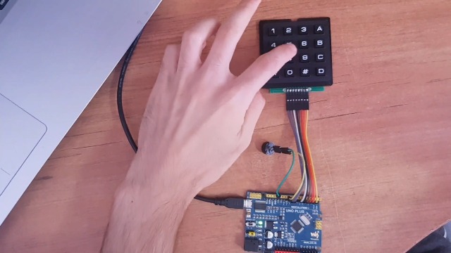 Amazon.com: NEXTION 16 Keys Matrix Keypad 4x4 Membrane