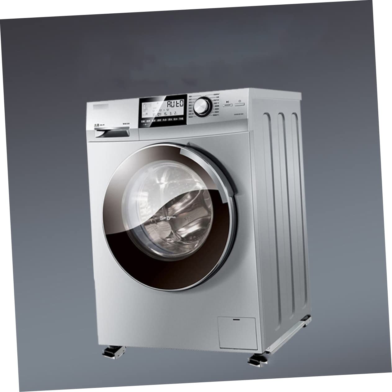 Homoyoyo 1par Base Móvil Multifuncional Para Electrodomésticos y Muebles Soporte Antivibración Para Lavadoras Secadoras Refrigeradores y Aire Acondicionado Para Facilitar El Movimiento y