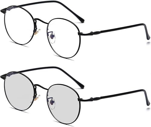 mincl Gafas de lectura fotocromáticas de transición para hombres con hiperopía y presbicia