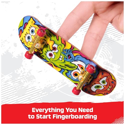 Tech Deck Spongebob Sk8shop Fingerboard Bonus Pack Mini Skateboards Personnalisables À Collectionner Jouets Pour Enfants À Partir De - vue 5