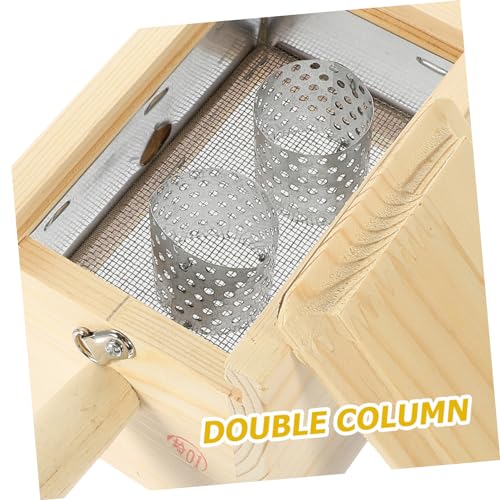 Didiseaon 1set Caja de Moxibustión Terapéutica Ligera de Madera Masajeador de Moxa para Uso en Casa Portátil con Diseño Antiescaldaduras para Viajes y Negocios Herramienta de Masaje de Moxa miniatura 3