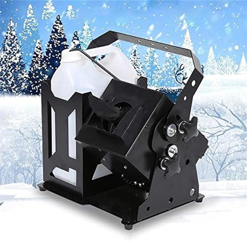 Máquina de nieve portátil para Halloween y fiestas temáticas con mando