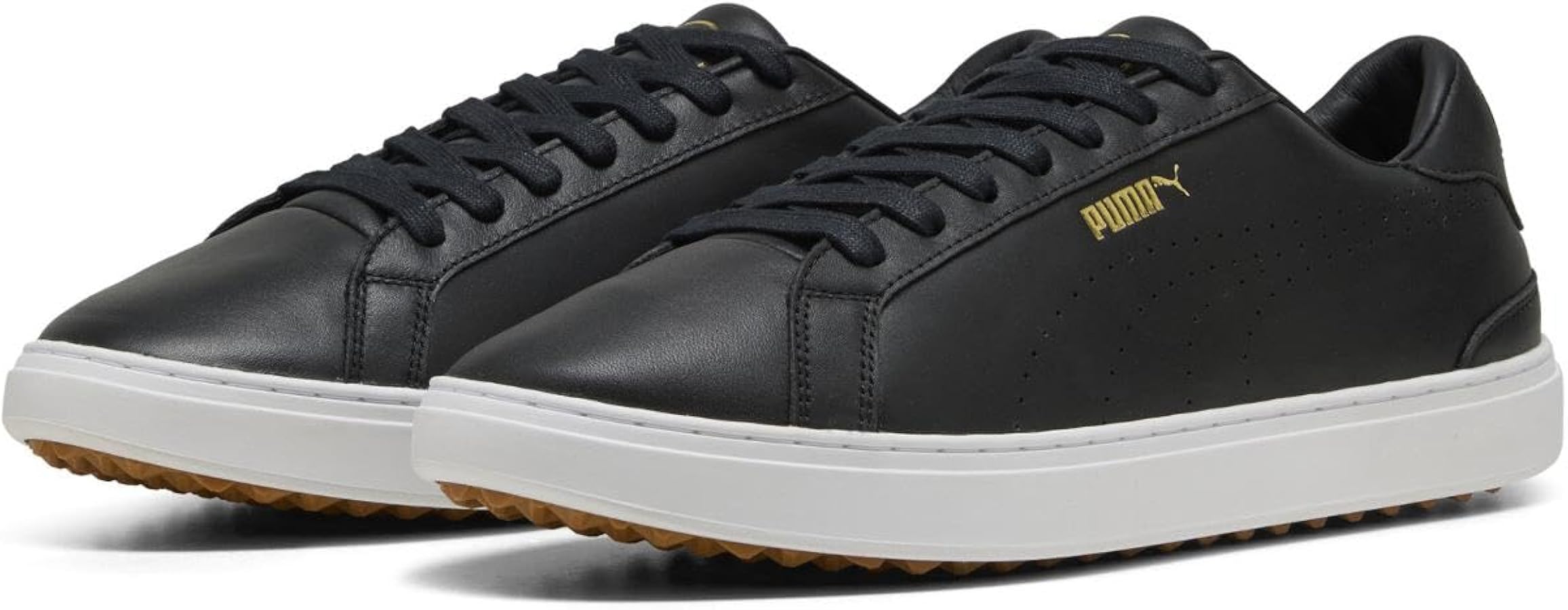 Amazon.com | Puma Clyde G Men's Golf Shoes, Puma Black/Puma White