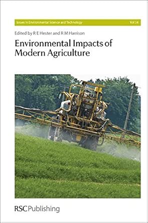 [(Environmental Impacts of Modern Agriculture)] [Author: R.M. Harrison] published on book cover