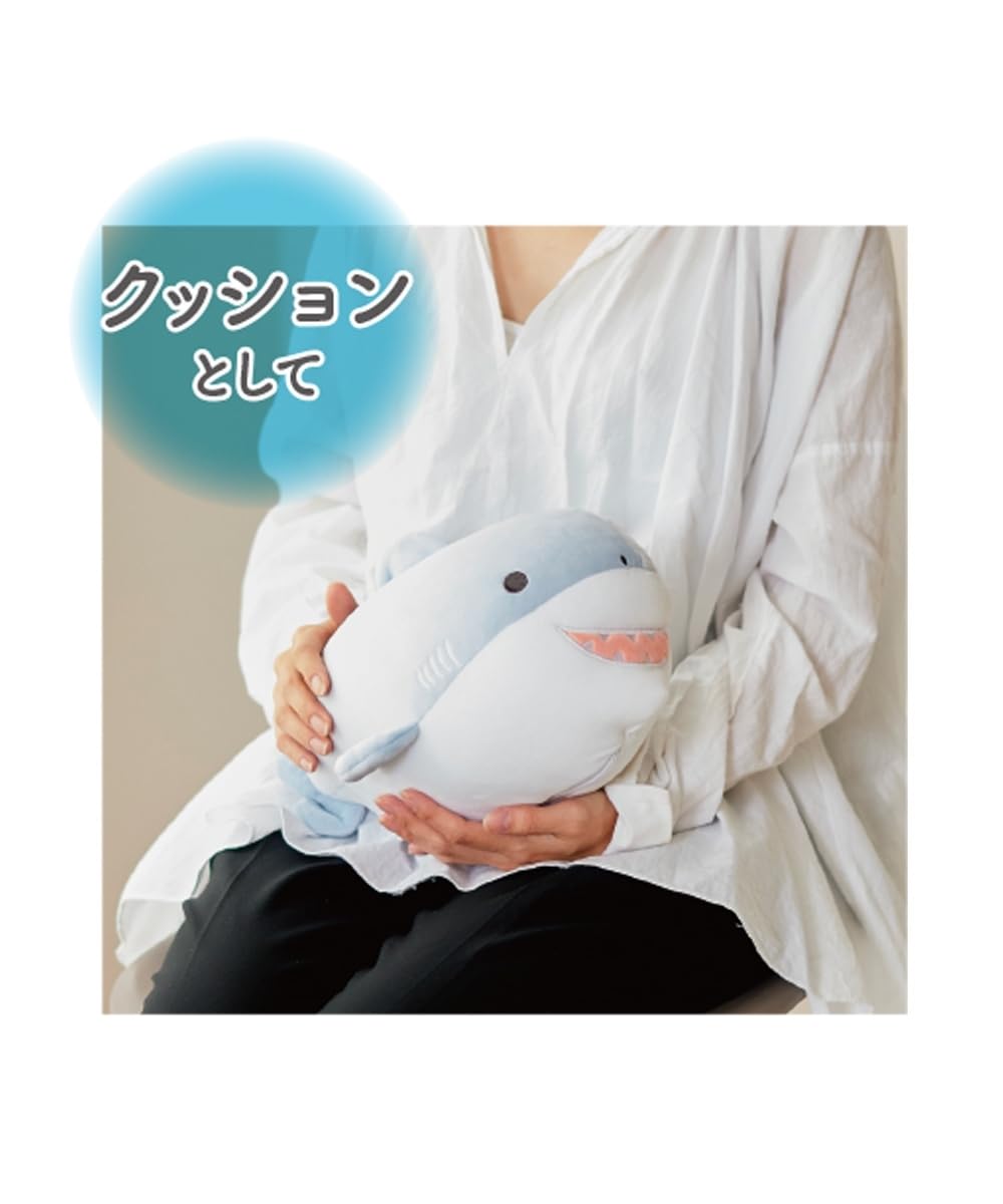 Amazon.co.jp: [ニッセン] ウミリウム くるんと2WAYクッション サメ Y