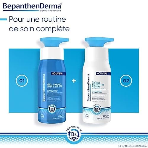 BepanthenDerma Gel Lavant Doux Corps 200 ml flacon
