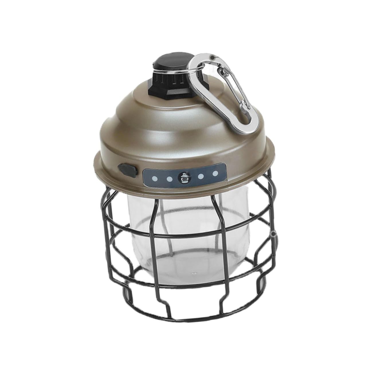 GRIRIW 1Set Retro Rechargeable Camping Lantern Portable Multi Use Light with Buckle Design for and Emergency Situations Warm Light for Camping and Hiking