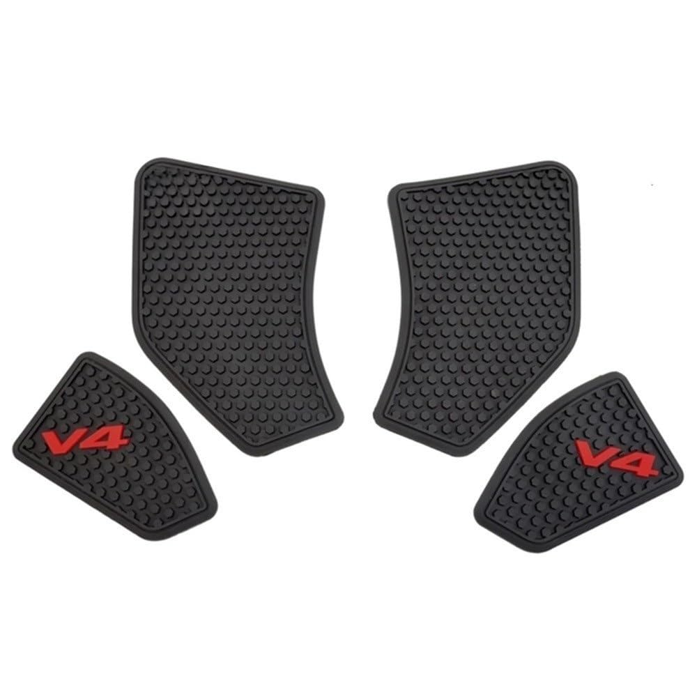 Gas Fuel Tank Pad Fuel Tank Grip Pads Knee Traction for V4 for Panigale V4S for st&reet fi&ghter S 2018 2019 2020 2021