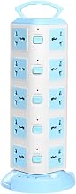 Power Strip Tower Surge Protector, 6.56FT Flat Plug Extension Cord with Multiple Outlets, Desktop Char/ging Station with Surge Protection for Home Office Dorm Room, 20 Outlets