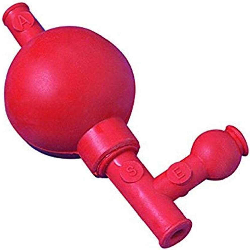 5030RED Pipette Filler, Red (Pack of 72)