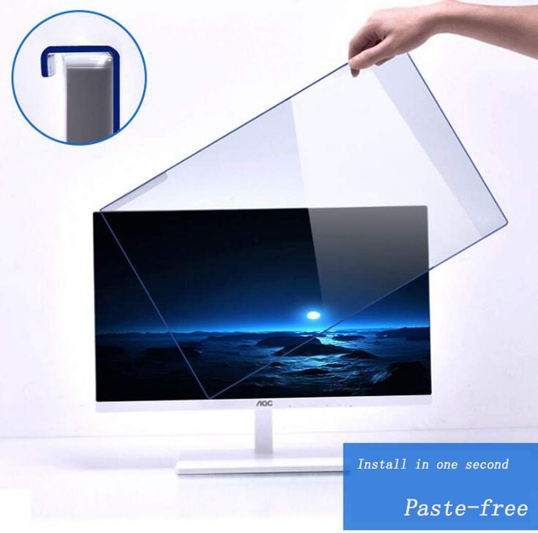 WLWLEO Desktop Computer Screen Protector Film Anti Blue Light Anti Glare Screen Filter Screen Protector for 17"-28" Laptop Notebook Computer Monitor Reduces Eye Strain