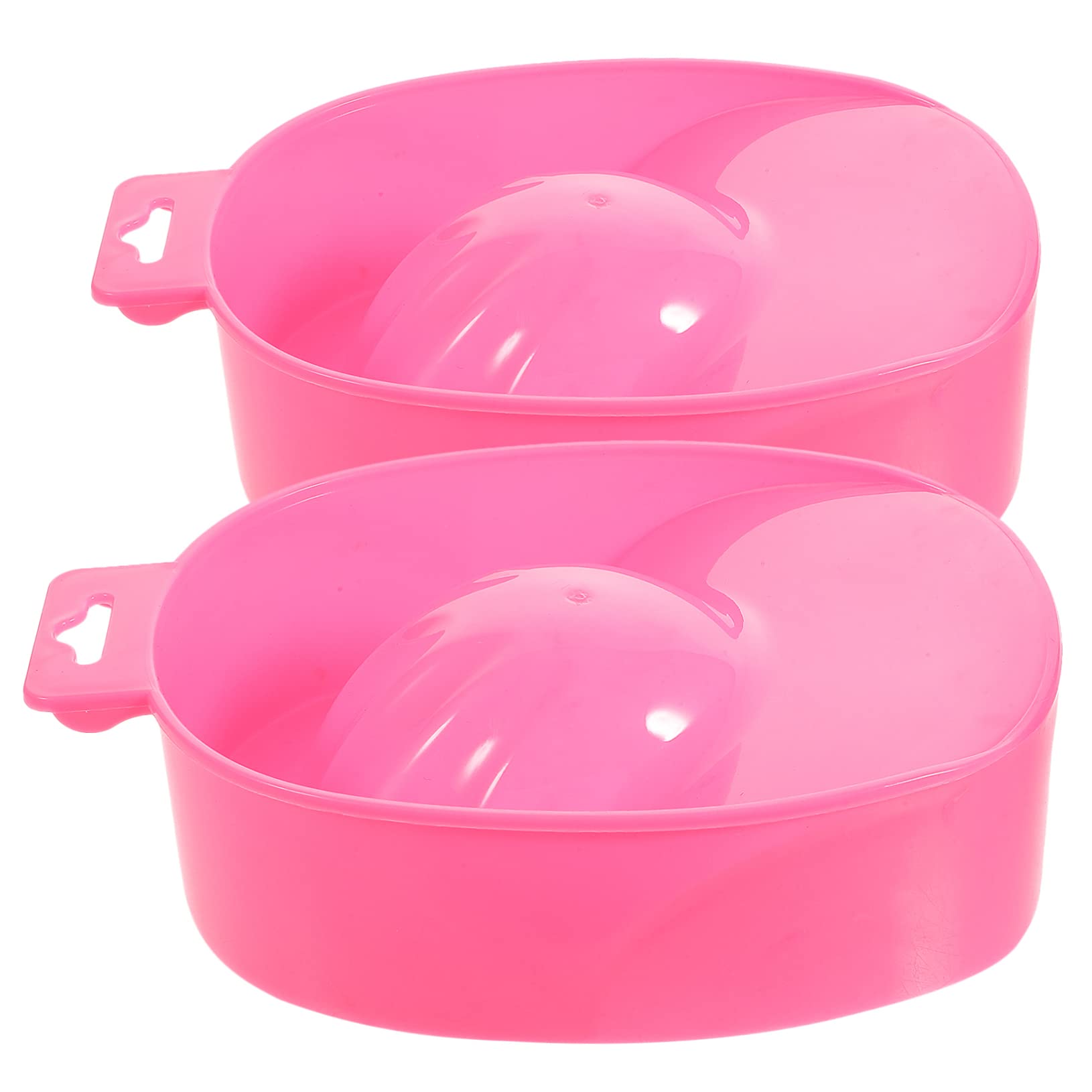 Gogogmee 2pcs Manicure Soak Bowls for Nail Treatment Hand Care Nail Art Removal Spa Tool