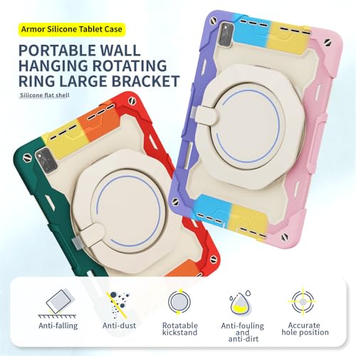 Funda MatePad Pro 12.6 silicona con correa ajustable y soporte 2