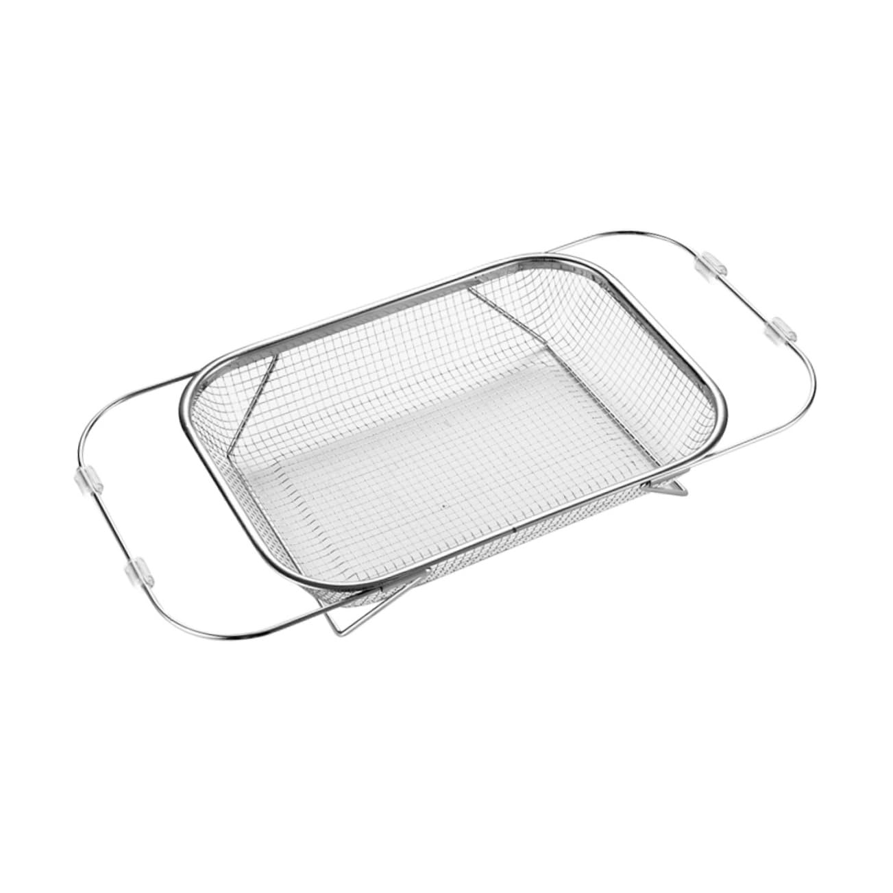 LABRIMP Cestello scolapiatti per lavello in acciaio inox, per cucina, versatile ed efficiente, per frutta, verdura e stoviglie