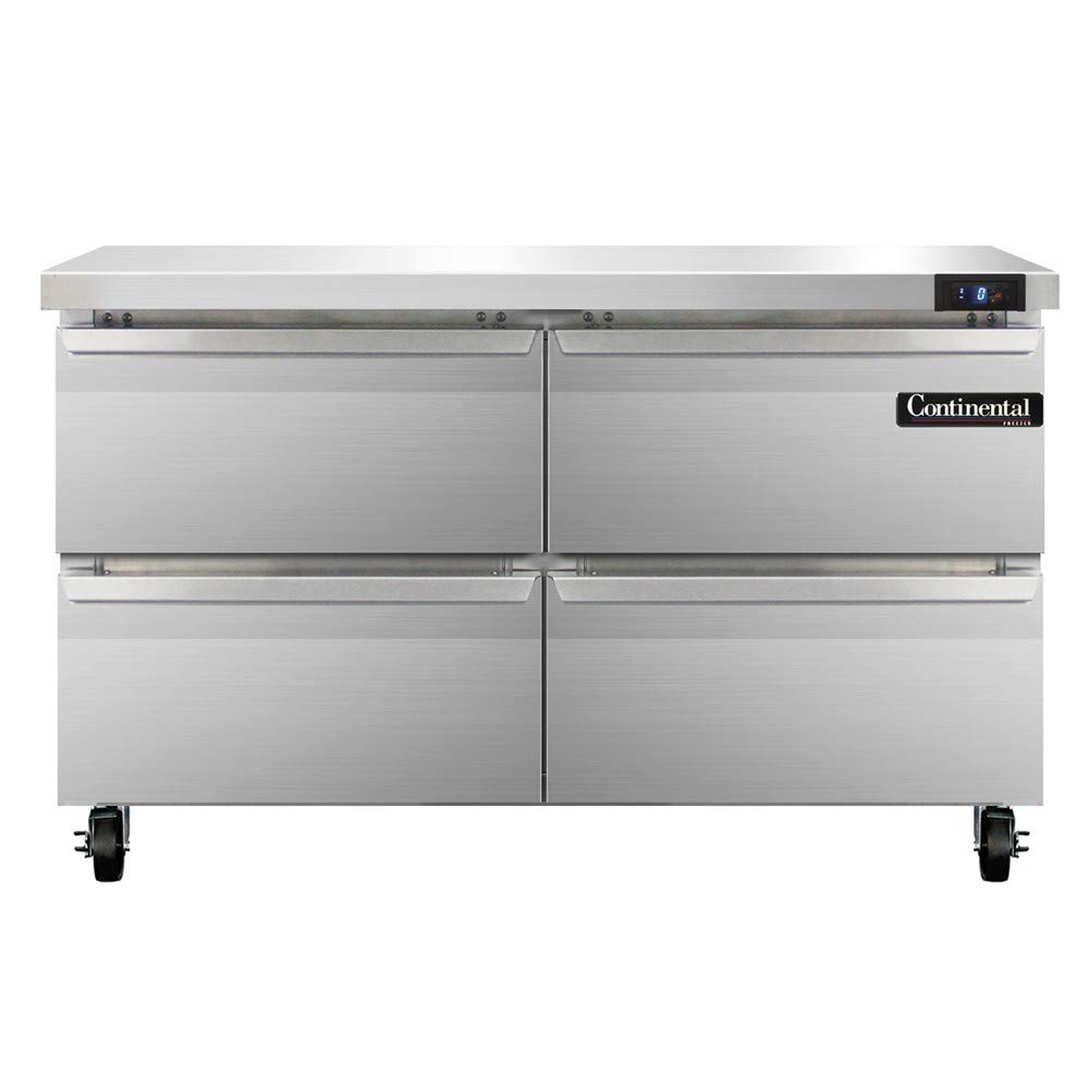 Continental Refrigerator Two Section Work Top Freezer 48"W by Value Line – Model SWF48-D