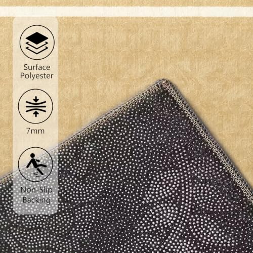 Alfombra de cocina lavable con base antideslizante protectora para suelo interior 6