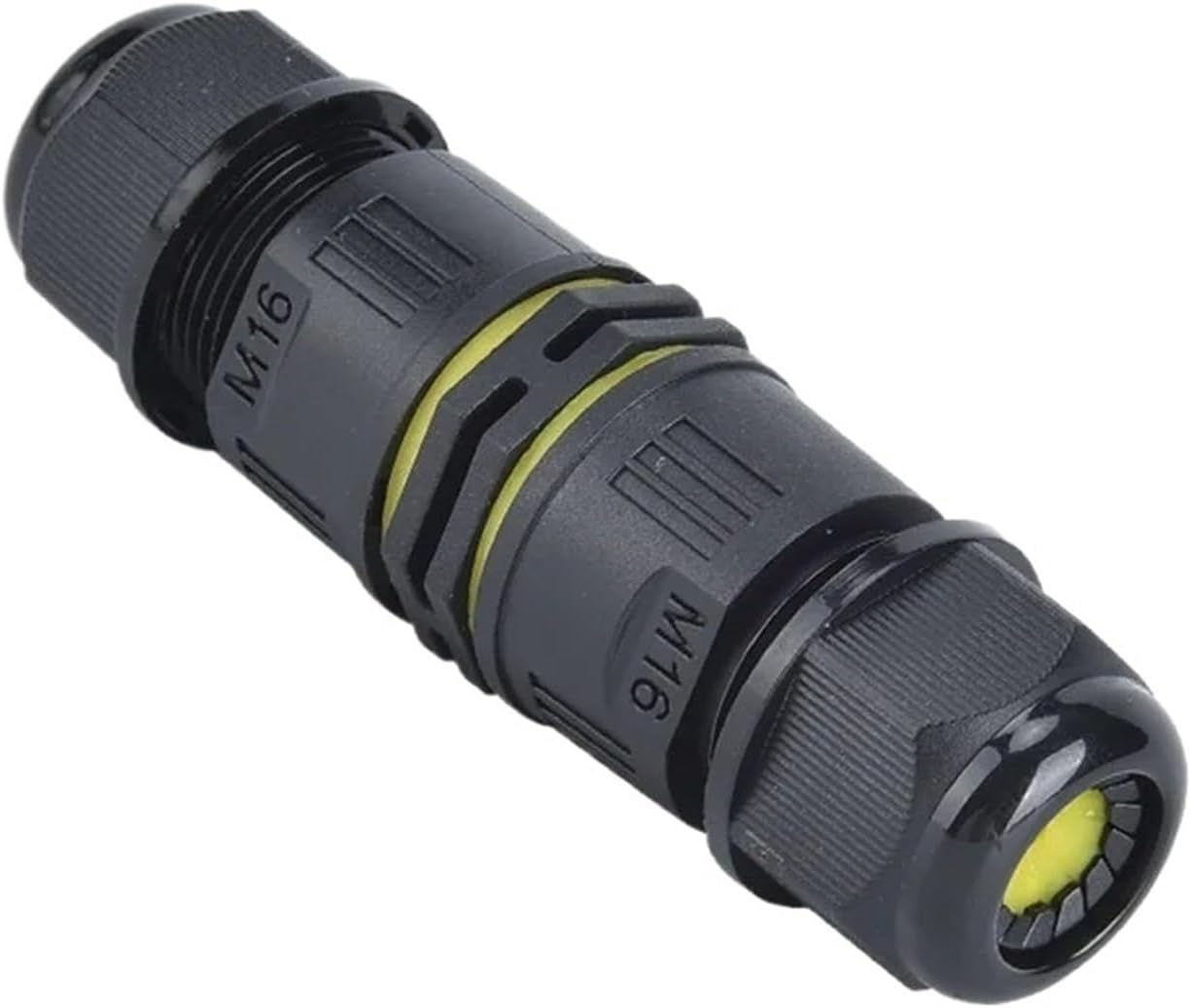 IP68 Waterproof Joint Wire Quick Connection Waterproof Connector 2/3/4/5P Solder Less LED Lamp Wiring Outdoor Rainproof Terminal(M16 5-8mm,5 Sets_5P)