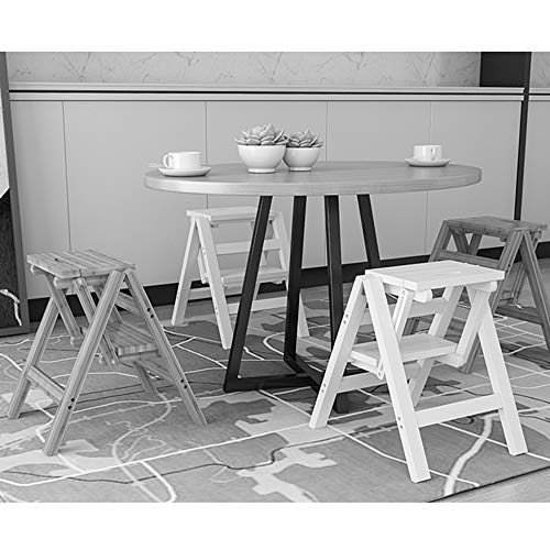 Taburete de escalada interior para alcanzar estantes de cocina altos 5