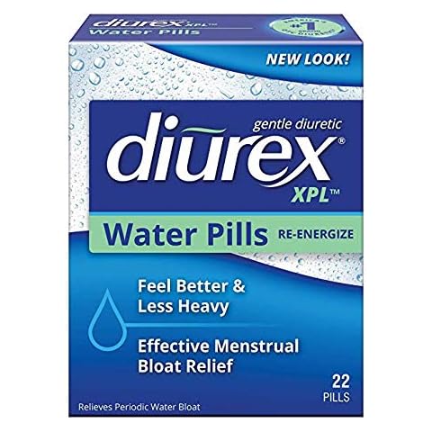 Diurex XPL Wassertabletten, Entlastung von Blähungen und Müdigkeit, 22 Stück Cover