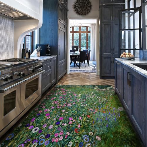 Washable Area Rug 8x10 Soft Rugs for Living Room Vintage