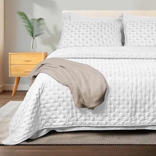Recopilación de Edredon King Size Walmart que Puedes Comprar On-line. 47 Dreamlab Edredón King Size Ligero y Juego de Sábanas con Fundas de Almohada Decorativas (7 Piezas). Set de Colcha Ligera y Sábanas para Cualquier Temporada. Hipoalergénico....