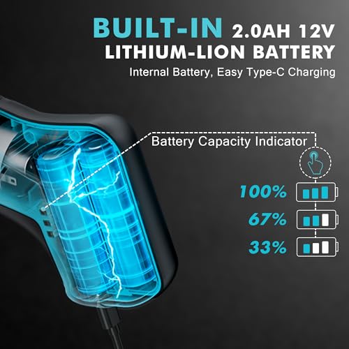 image for DURATECH 12V Cordless Electric Fillet Knife with 8