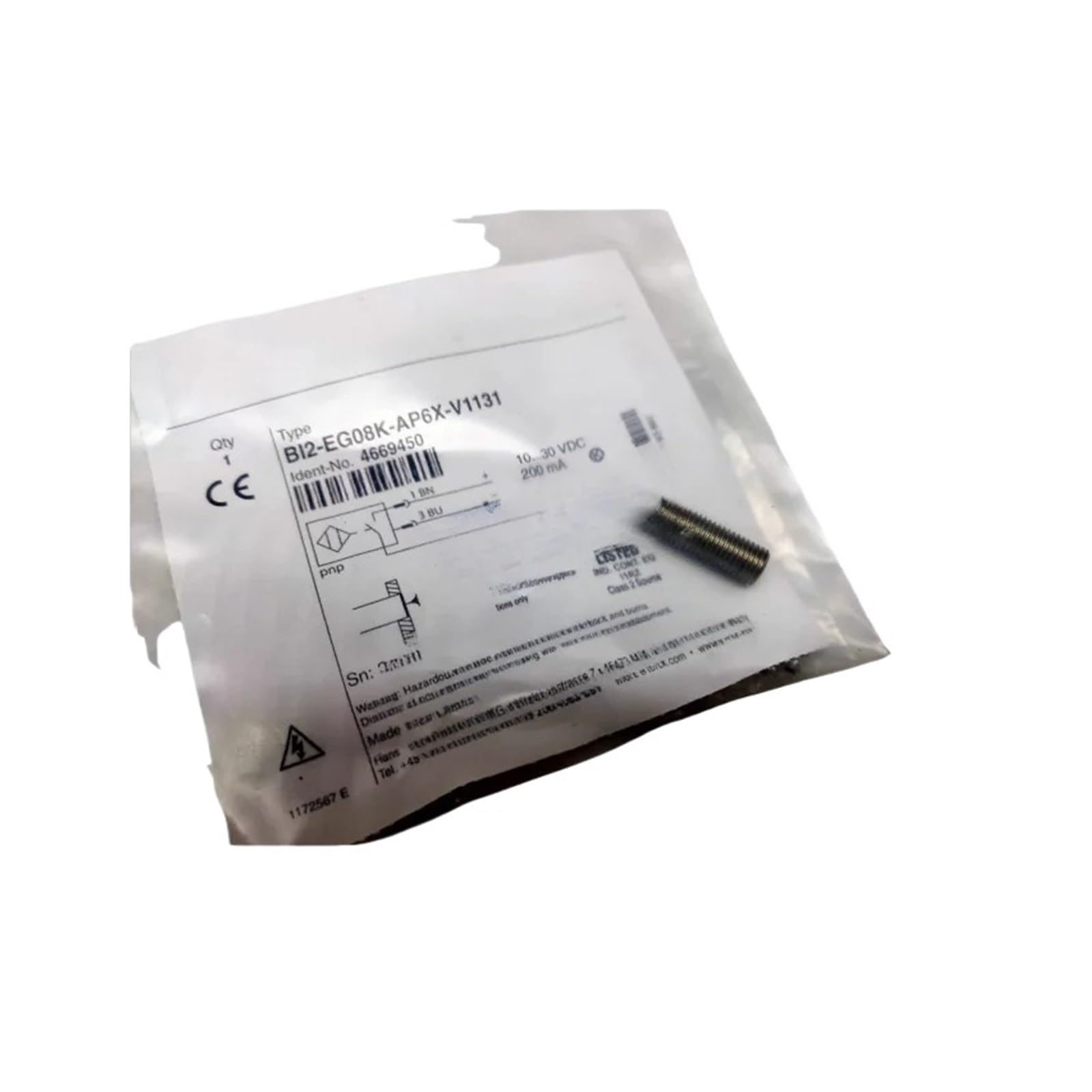 XDDQWSWA Proximity switch Bi2-EG08K-AP6X-V1131 4669450