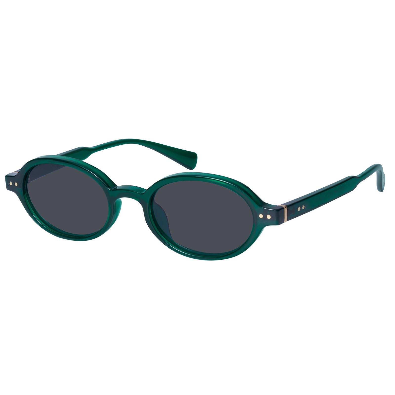 mosanana Retro Oval Sunglasses for Women Small Trendy 2026 90s Sunnies MS52596-picture-19