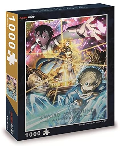 Crunchyroll Sword Art Online-Alicization Peppermint Anime GmbH Online-Alicization-Puzzle-1000 Piezas-Original y con Licencia, Color Plata (448/88947) | Ya disponible en tu tienda friki favorita! En mundofriki.es!