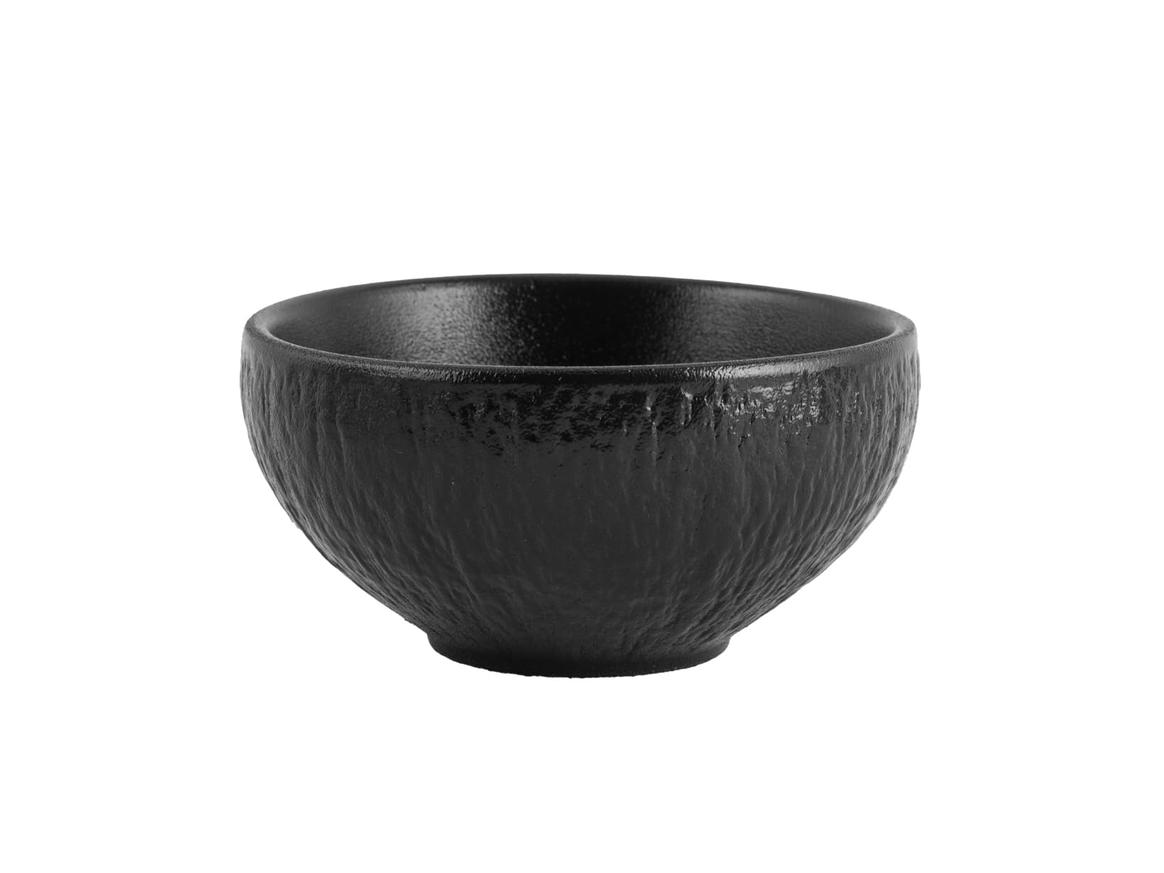 H&H Set of 6 Skin Cups 11 cm Black