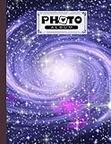  Photo Album: Album, Large Photo Albums with Writing Space Memo, Extra Large Capacity Picture Album, Family, Baby, Wedding, Travel Photo Book, 120 Pages  Spiral Galaxy Cover by Wilfried Wagner
