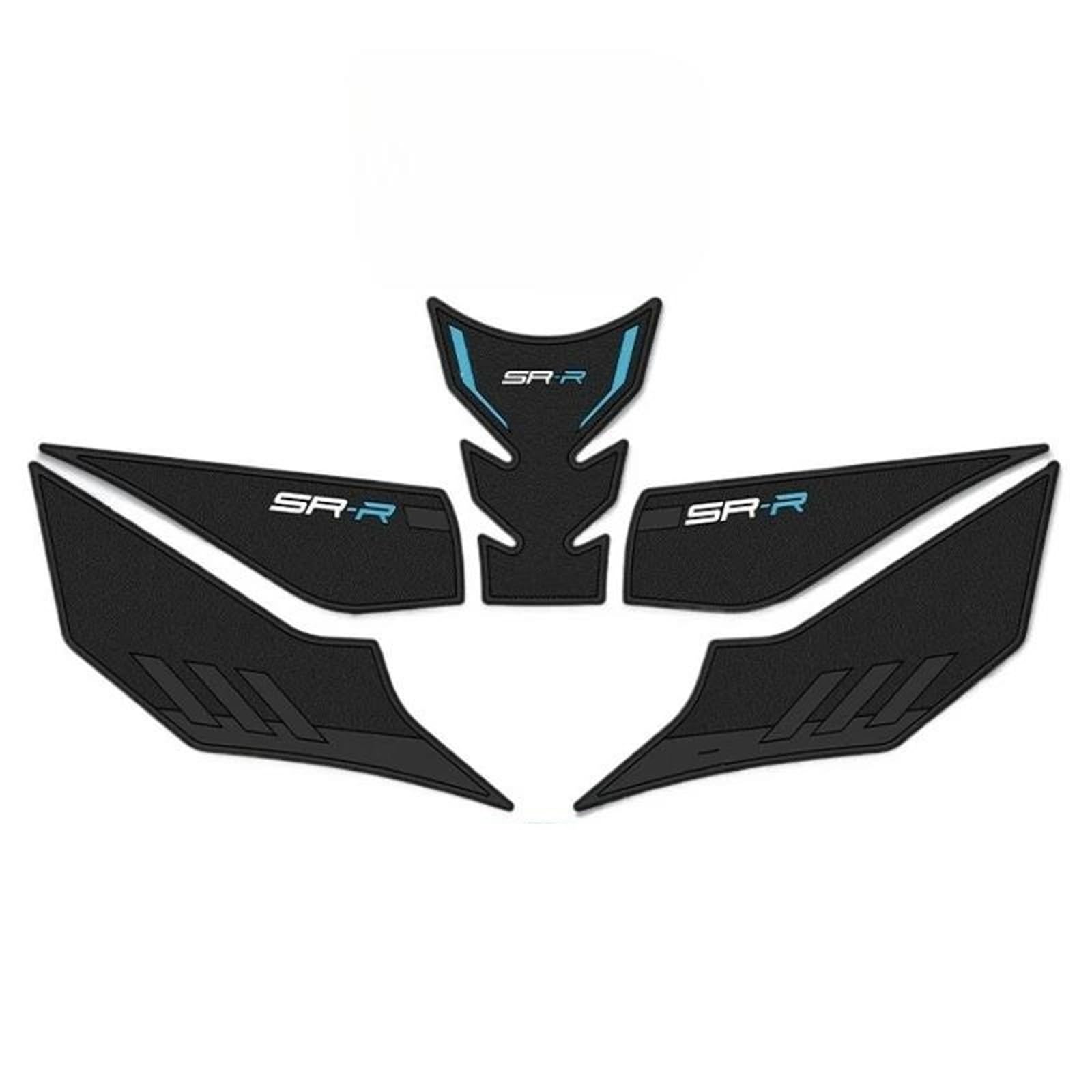 for CFMOTO 675SR 675 SS SR SR-S Body Protection Stickers 675SR-R Motorcycle Fuel Tank Pad Grip Decal Fishbone Tank Pad(Color1)