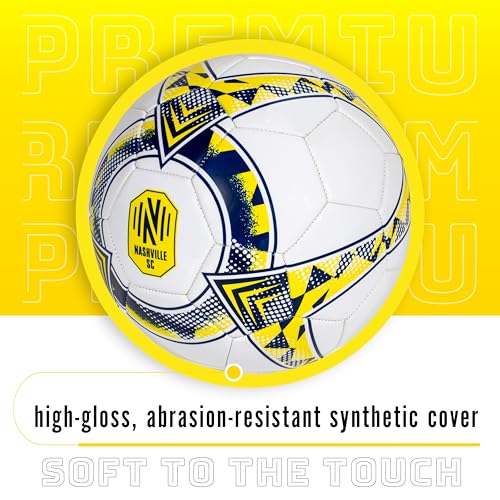Image of Franklin Sports Official MLS Team Soccer Balls - Official Size 5 Soccer Balls - Regulation Size + Weight Soccer Ball for Kids + Adults - Boys + Girls Soccer Ball - Air Pump Included