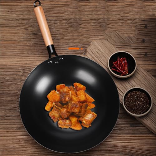 Wok de Acero Carbono 32 CM con Tapa miniatura 3