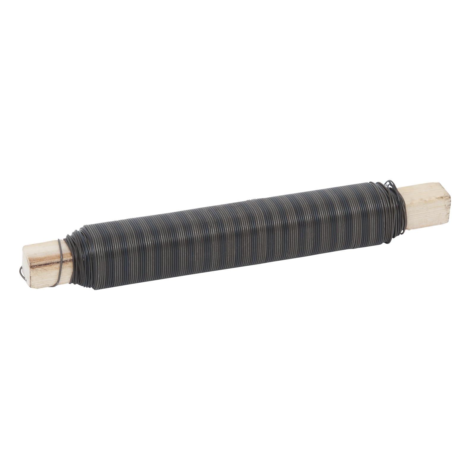 Windhager Floristendraht, Blumendraht, Bastel-Draht, Draht für Pflanzen, Gartendraht, Draht, schwarz, 50 m x 0,65 mm