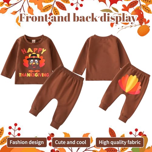 Toddler Baby Boy Halloween Outfit Halloween Baby Clothes Pumpkin Baby Boy's Clothing Set Toddler Boy Fall Outfits4