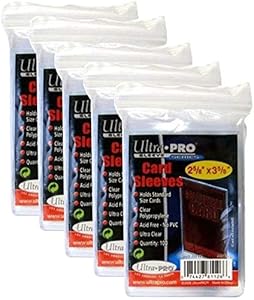 Ultra Pro Card Sleeves 5 x 100