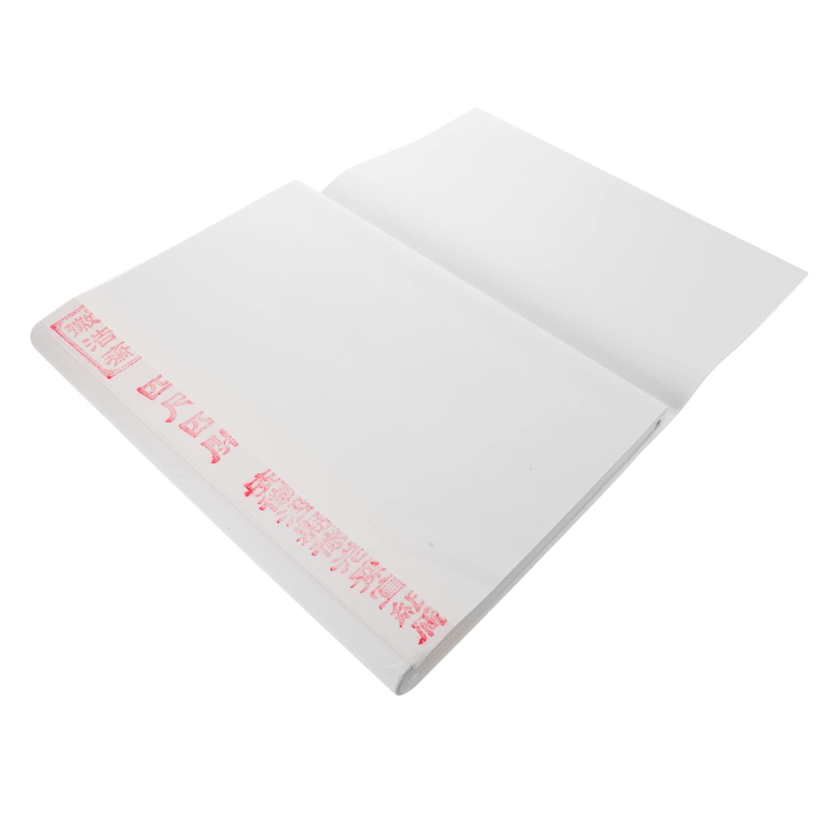 ULDIGI 100hojas Papel De Arroz Grueso Para Caligrafía Pintura Práctica De Escritura De Papel De Caligrafía Profesional Para Pintar Tinta Casa