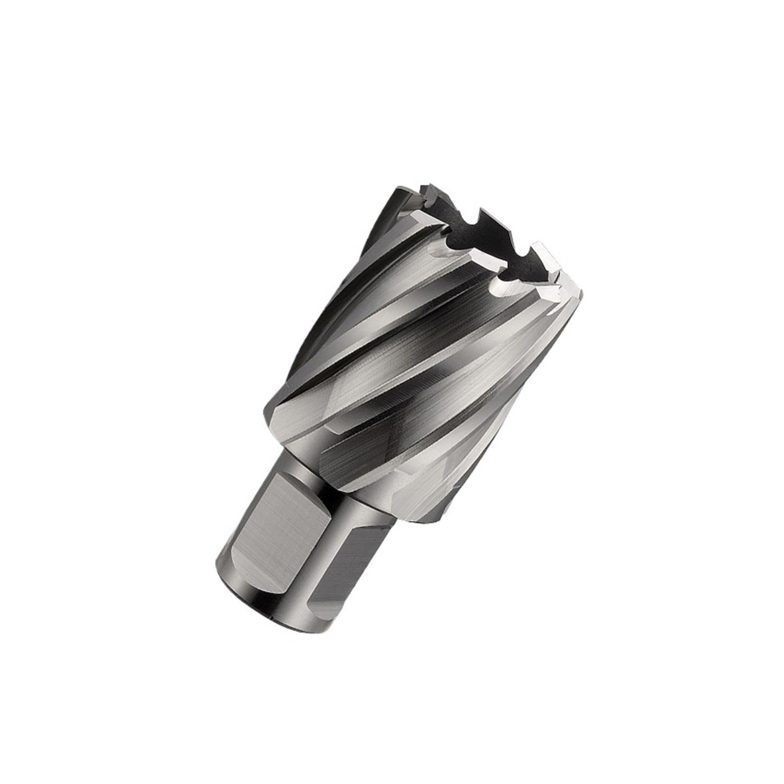 Mag Drill Cutter, HSS Annular Cutter 4 Pcs 12-25mm Diameter 25mm Depth(Dia 19 21 23 25mm)