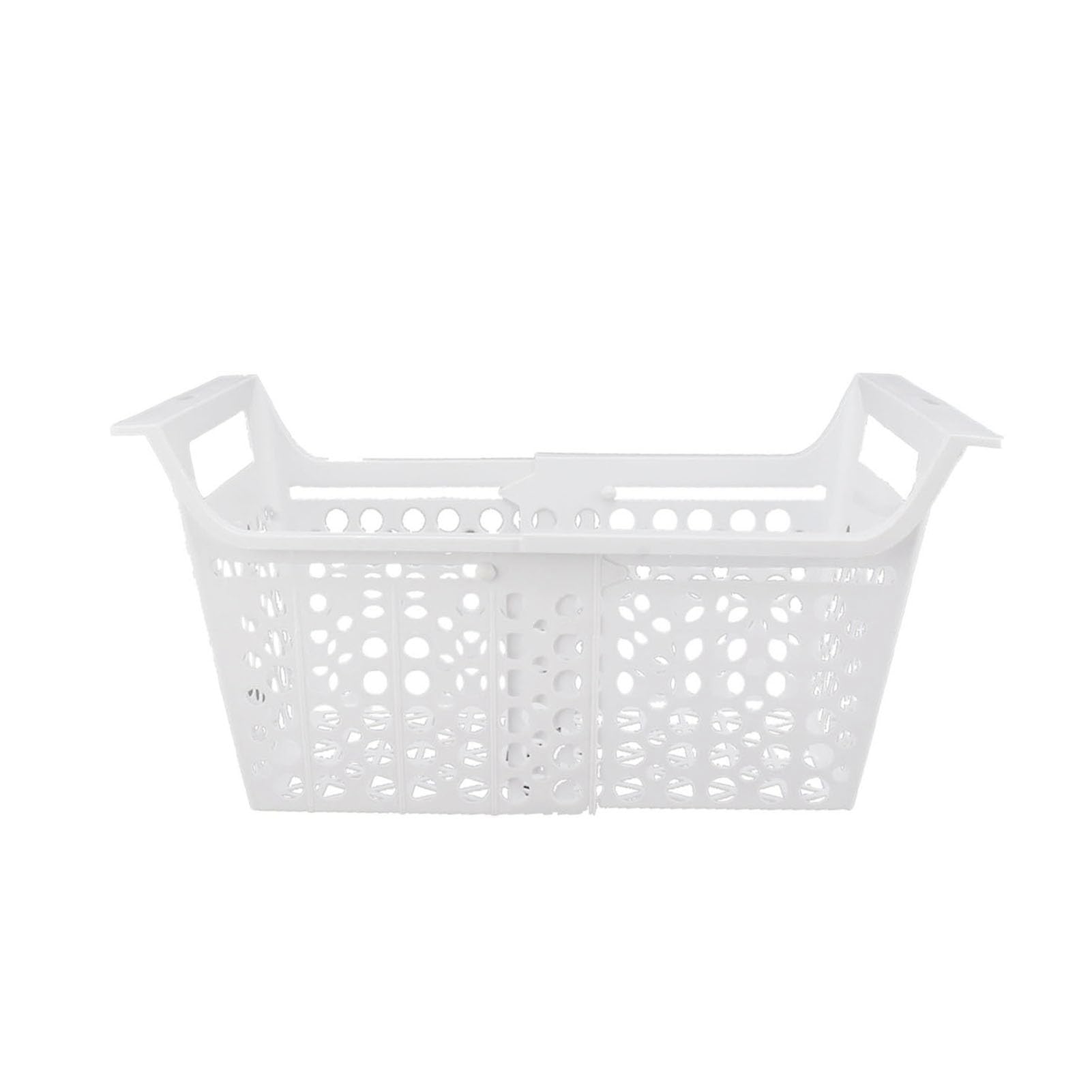 Muiltvoe Chest Freezer Basket,Deep Freezer Organizer Bin,Expandable PP Heavy Load with Handle Chest Freezer Accessory for Kitchen,Versatile Storage Space Saving,Easy Maintenance (A)