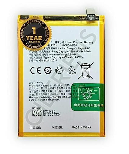 Image of Original BLP721 Battery for Oppo Realme C2 Battery with 1 Year Warranty****(A034)